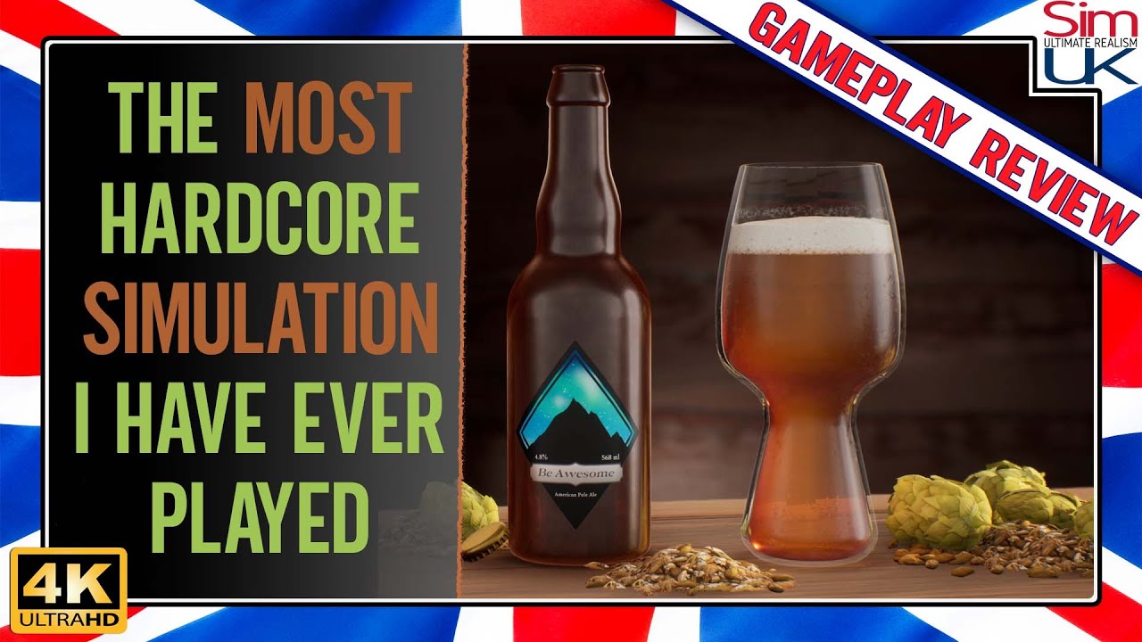 Unbelievably Realistic Simulation | Brewmaster Beer Brewing Simulator Playthrough (Demo)