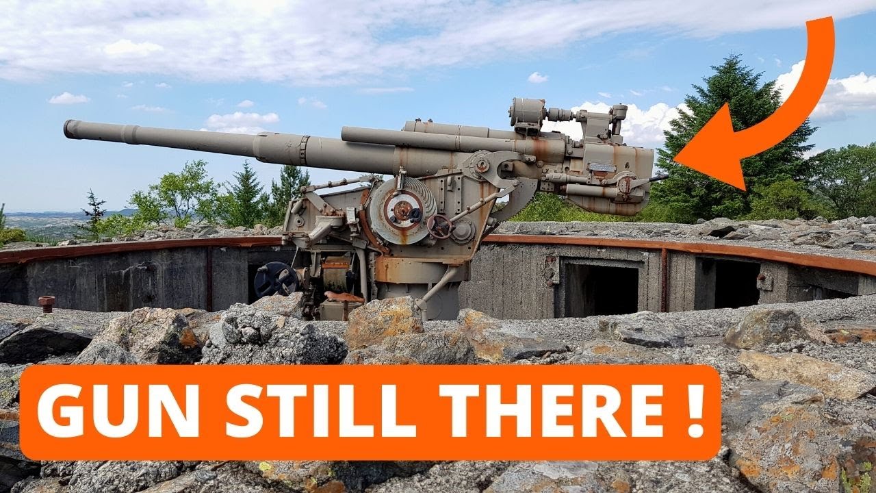 Exploring huge German WW2 guns on the top of a hill. Do they still work ?