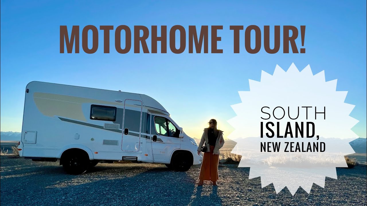 What's inside our Motorhome | Wilderness Motorhome Compact for Two | 6 days trip South Island, NZ