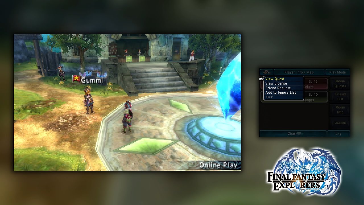 3DS 2022 | Final Fantasy Explorers Online - Coop