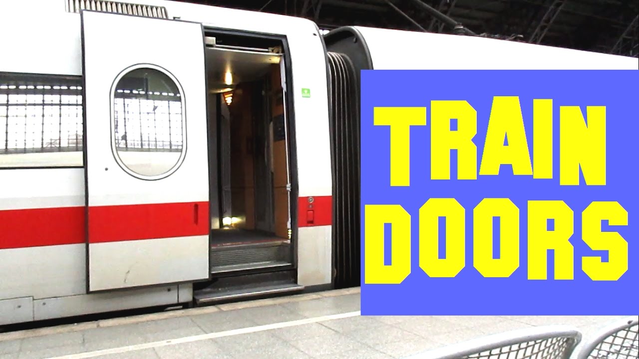 ►Train doors◄ Compilation Zugtüren und ♫ Abfahrtsignale + ICE Zug