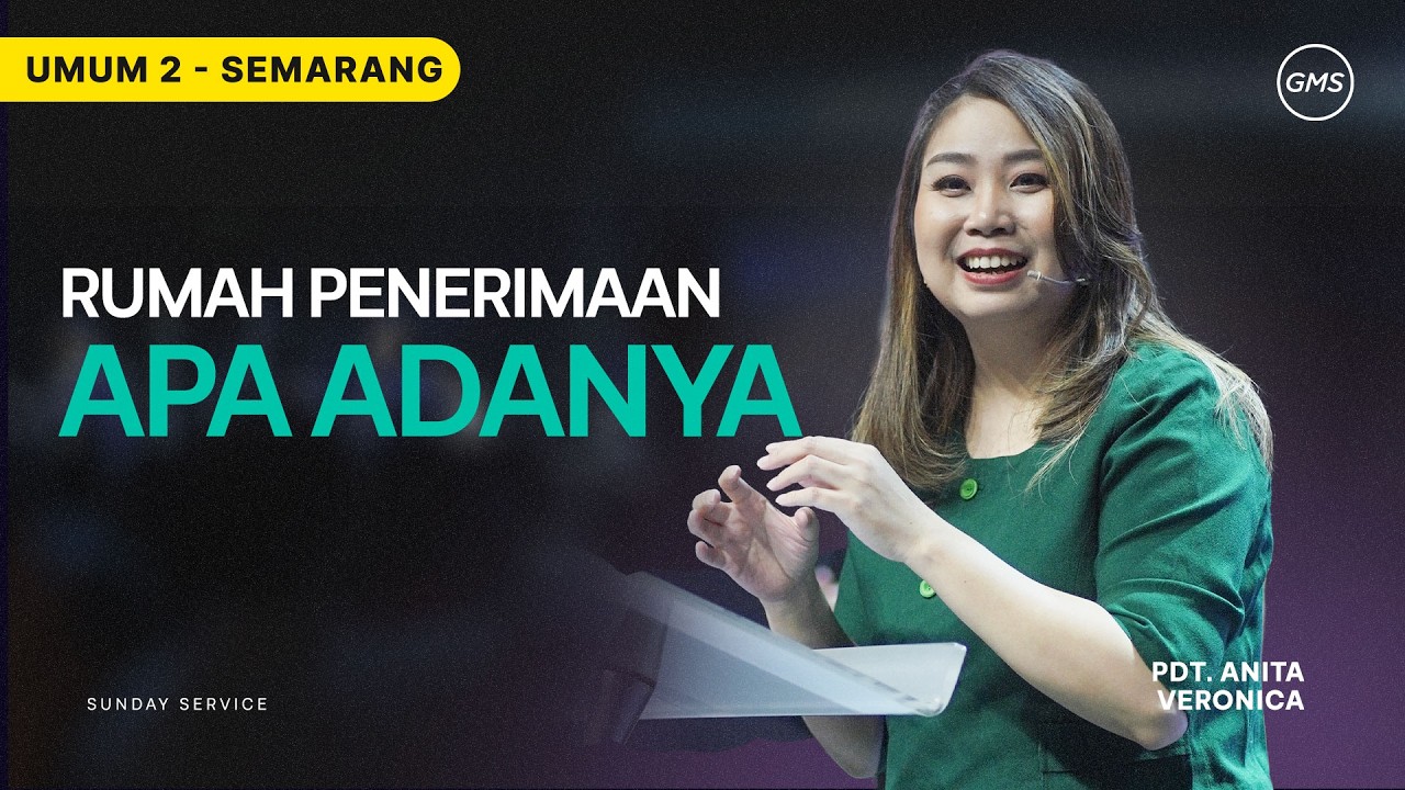 IBADAH UMUM 2 - Rumah Penerimaan Apa Adanya - 8 Febuari 2026 | Pdt. Anita Veronica