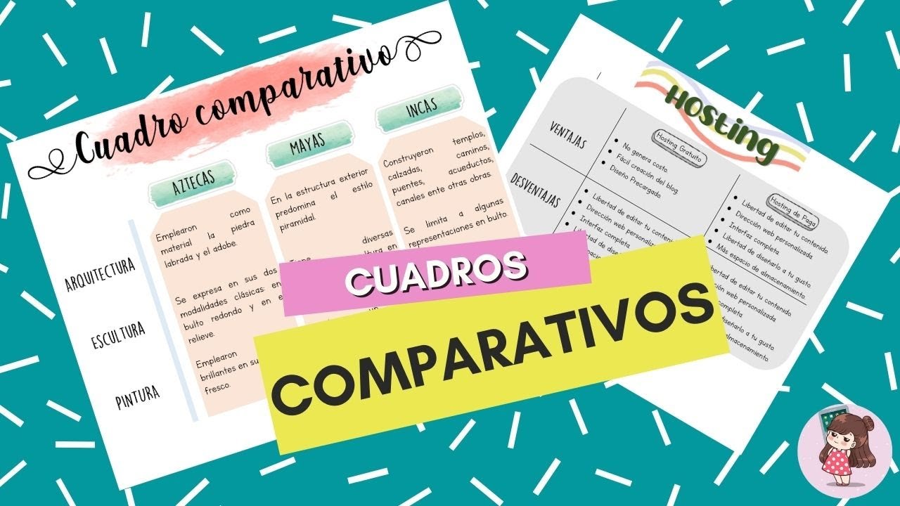 💻CÓMO HACER CUADROS COMPARATIVOS BONITOS EN WORD | parte 2