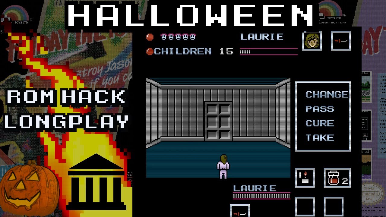 Halloween (NES) • Full Play-through (Friday the 13th ROM Hack)