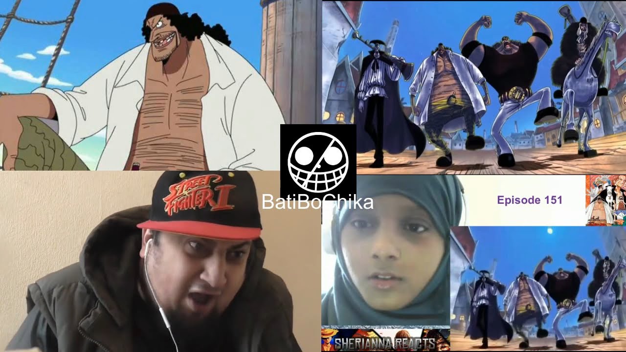 Blackbeard's introduction One piece Reaction Mashup