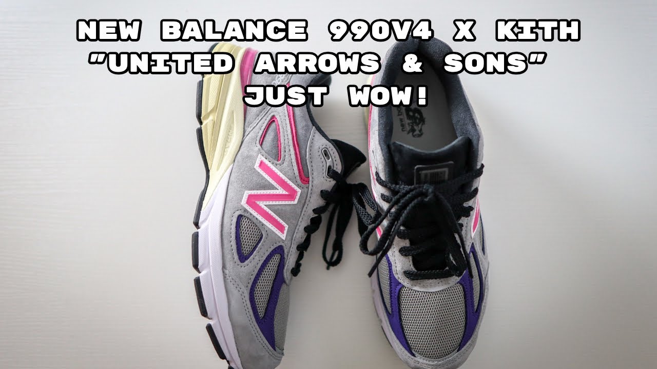 New Balance 990v4 x Kith 