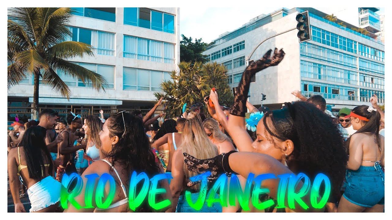 🇧🇷 CARNIVAL RIO DE JANEIRO ARPOADOR IPANEMA BEACH 🌊STREET PARTY🎉😜