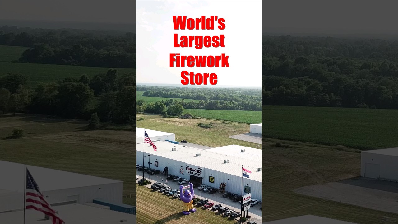World's Largest Firework Store #fireworks #4thofjuly