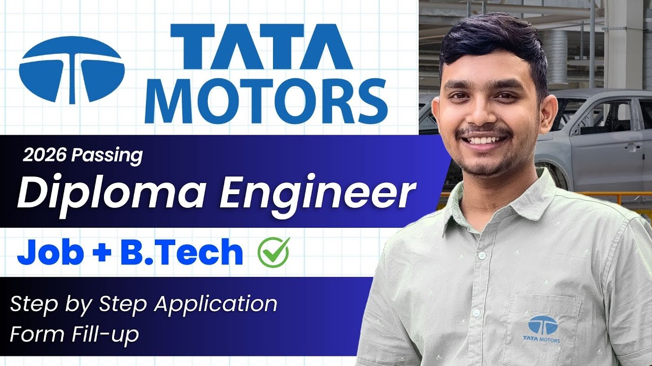 Tata Motors Diploma Hiring 2026 Lakshy Program। Tata Motors Hiring 2026।  Manish Mahato