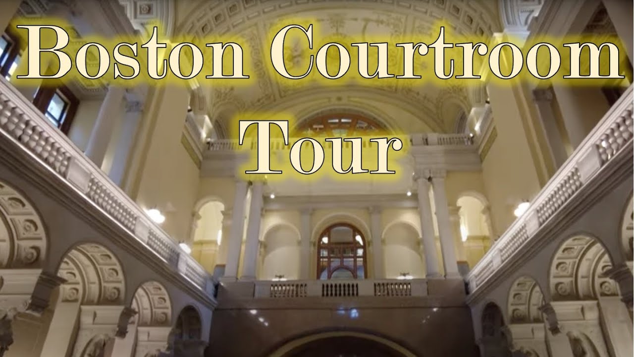 Boston Courtroom Tour 4K HDR | Inside Suffolk County Supreme Judicial Court
