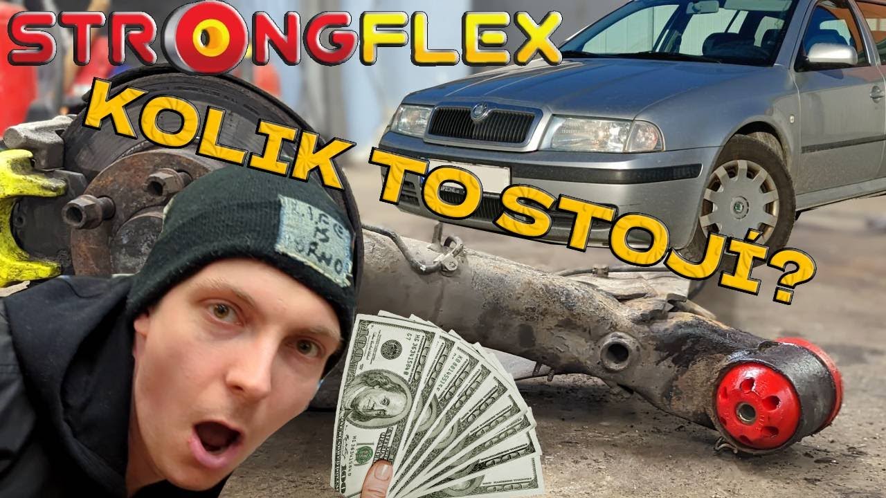 ŠKODA OCTAVIA - KOLIK STOJÍ KOMPLET PODVOZEK? [SILENTBLOKY - STRONGLEX]  #fullgass