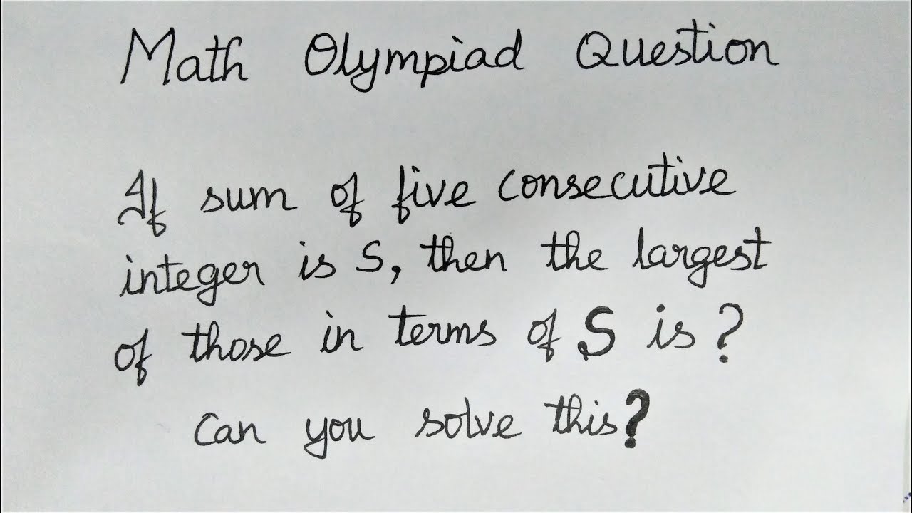 Australia Math Olympiad Question | Can You Solve This? Find the Term