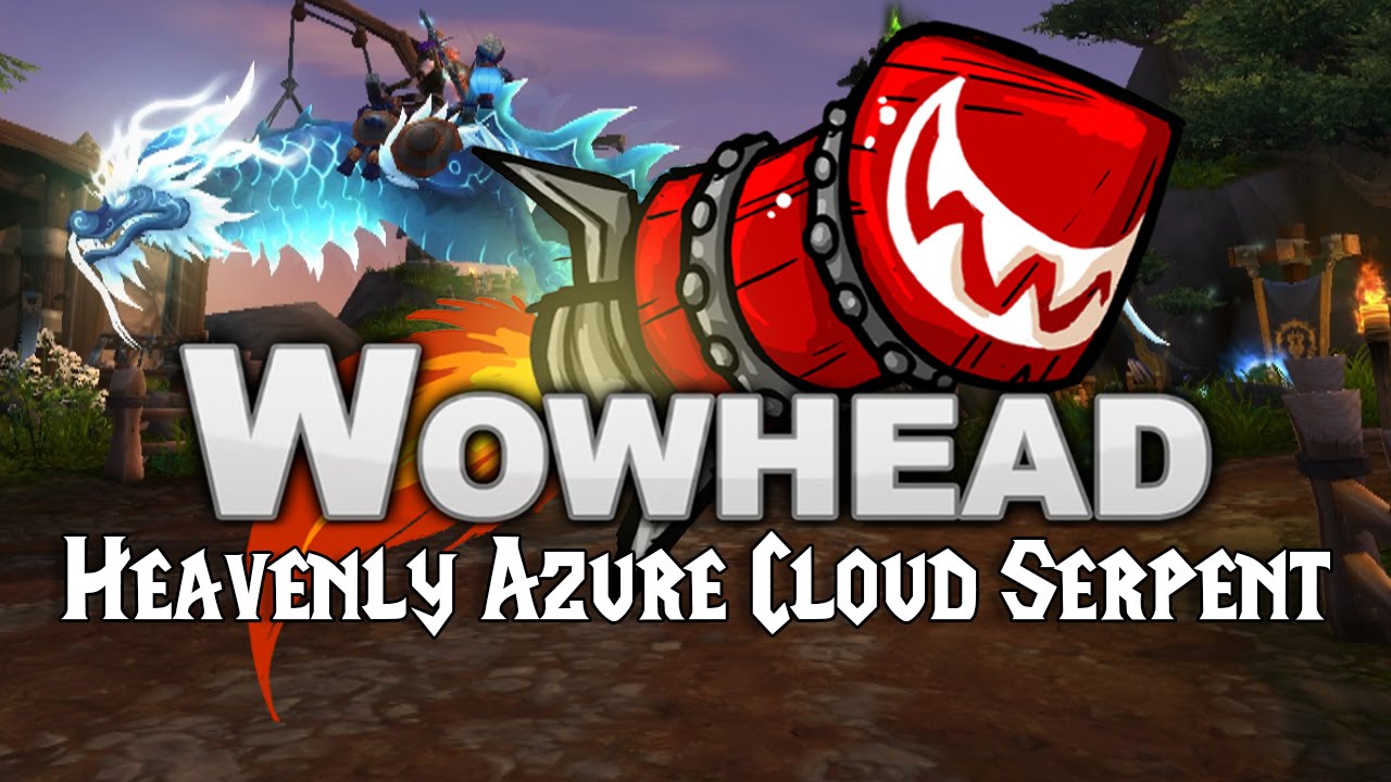 Heavenly Azure Cloud Serpent