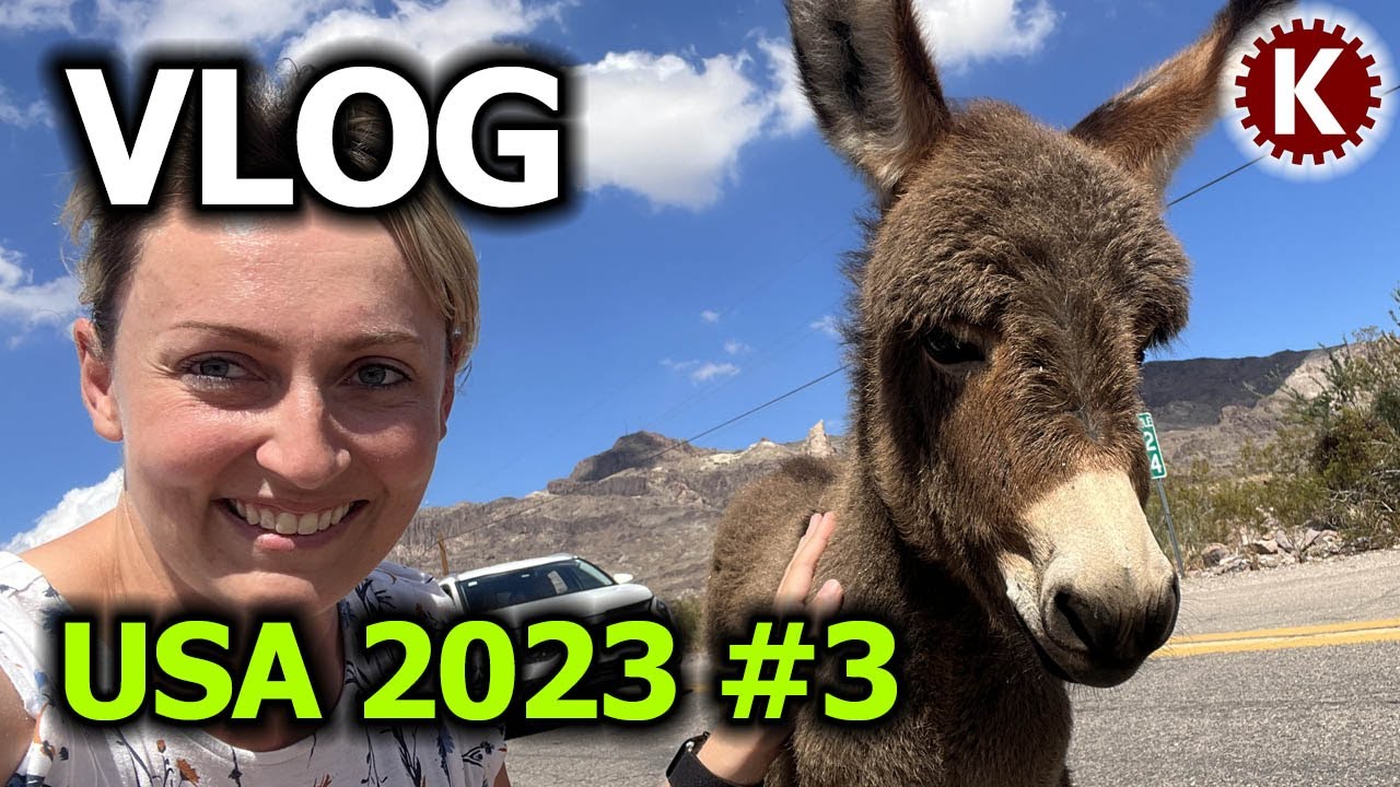VLOG - USA 2023 - 3.díl - Oatman, prádelna, Zion National Park, Matt's OffRoad Recovery
