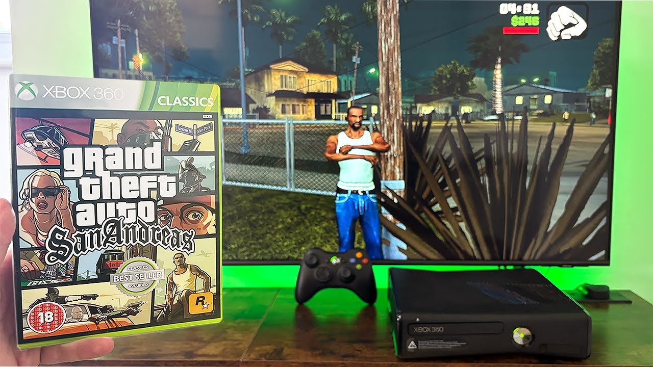 GTA SAN ANDREAS On The XBOX 360 in 2025 , Graphics , FPS  |  POV Gameplay