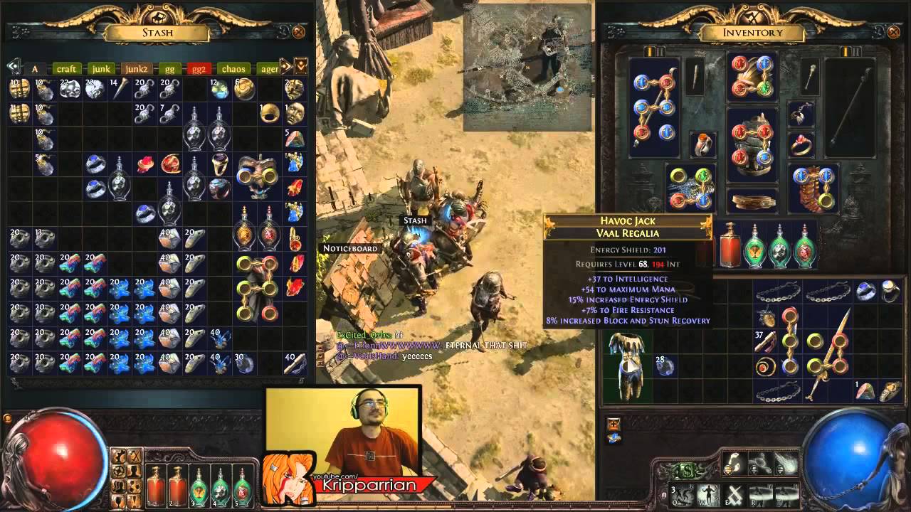 [Path of Exile] Spending My Currency On Crafting