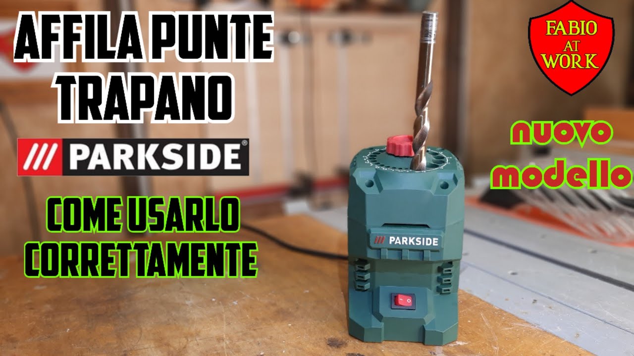 affila punte trapano parkside pbsg 95 g6