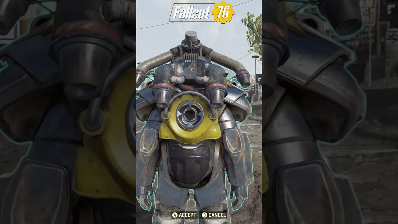 Fallout 3 против Fallout 4 против Fallout 76 &mdash; силовая броня #fallout