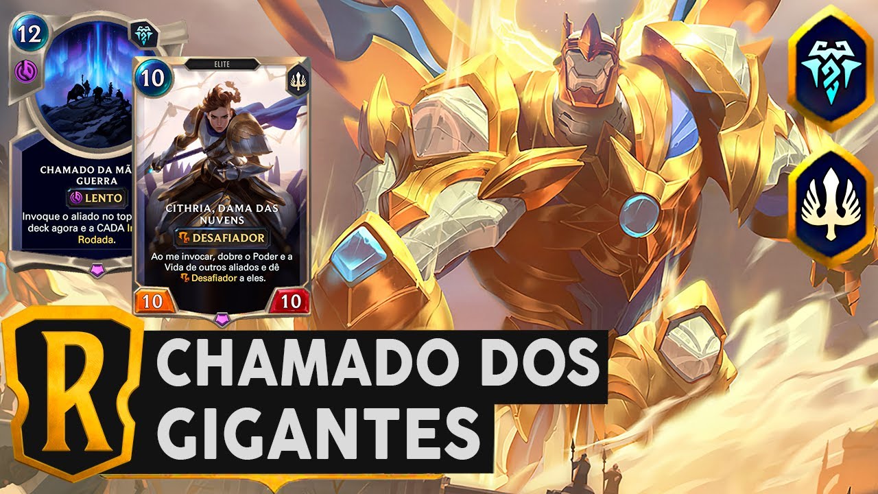 UNIDADES GR&Aacute;TIS TODO TURNO 🤩 RAMP PODEROSO | GALIO DECK | LEGENDS OF RUNETERRA PADR&Atilde;O