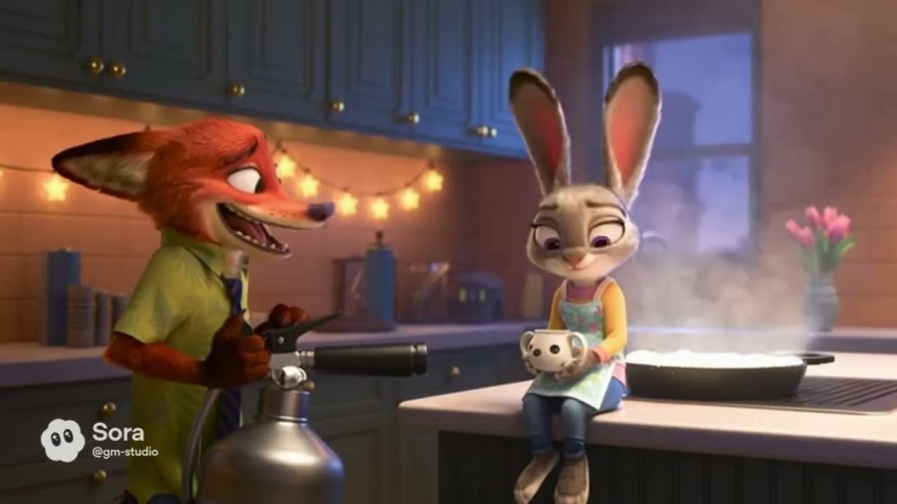 Unhinged Zootopia 2 AI | All Romantic Scenes - Meme Series Long Video (sora 2 Short Movie)