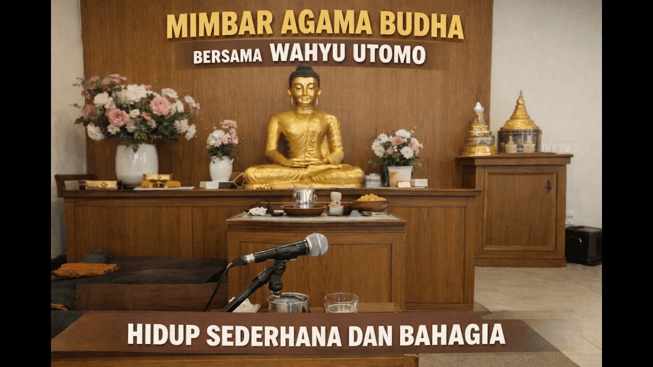 Mimbar Agama Buddha: Hidup Sederhana dan Bahagia bersama Wahyu Utomo