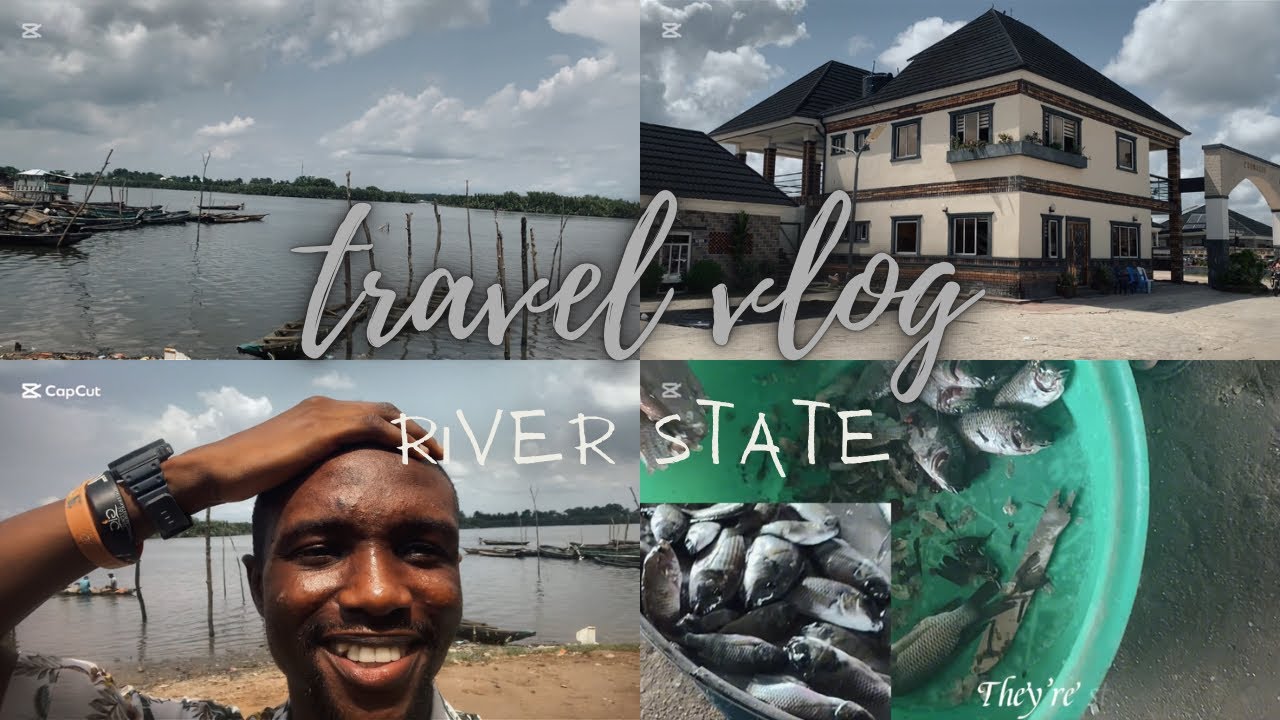 RIVERINE AREAS ARE THE BEST | OKRIKA | RIVER STATE | TRAVEL VLOG #thelaziestyoutuber #lifestyle