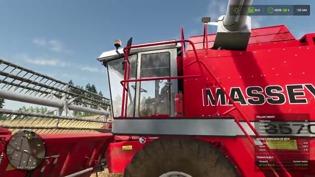 Farming Simulator 25 - Korpi kylä  - Korjataan loppu keskenjäänyt vehnä sato