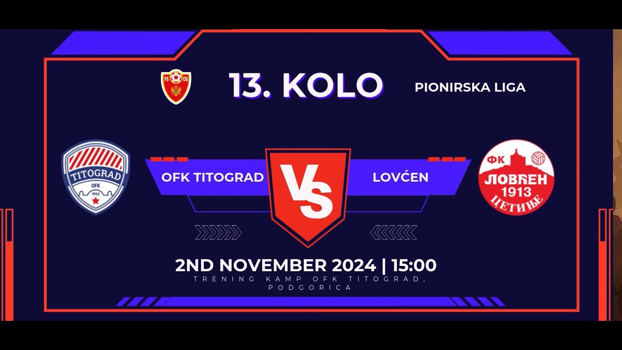 Pioniri 2010 - OFK Titograd vs FK Lovćen