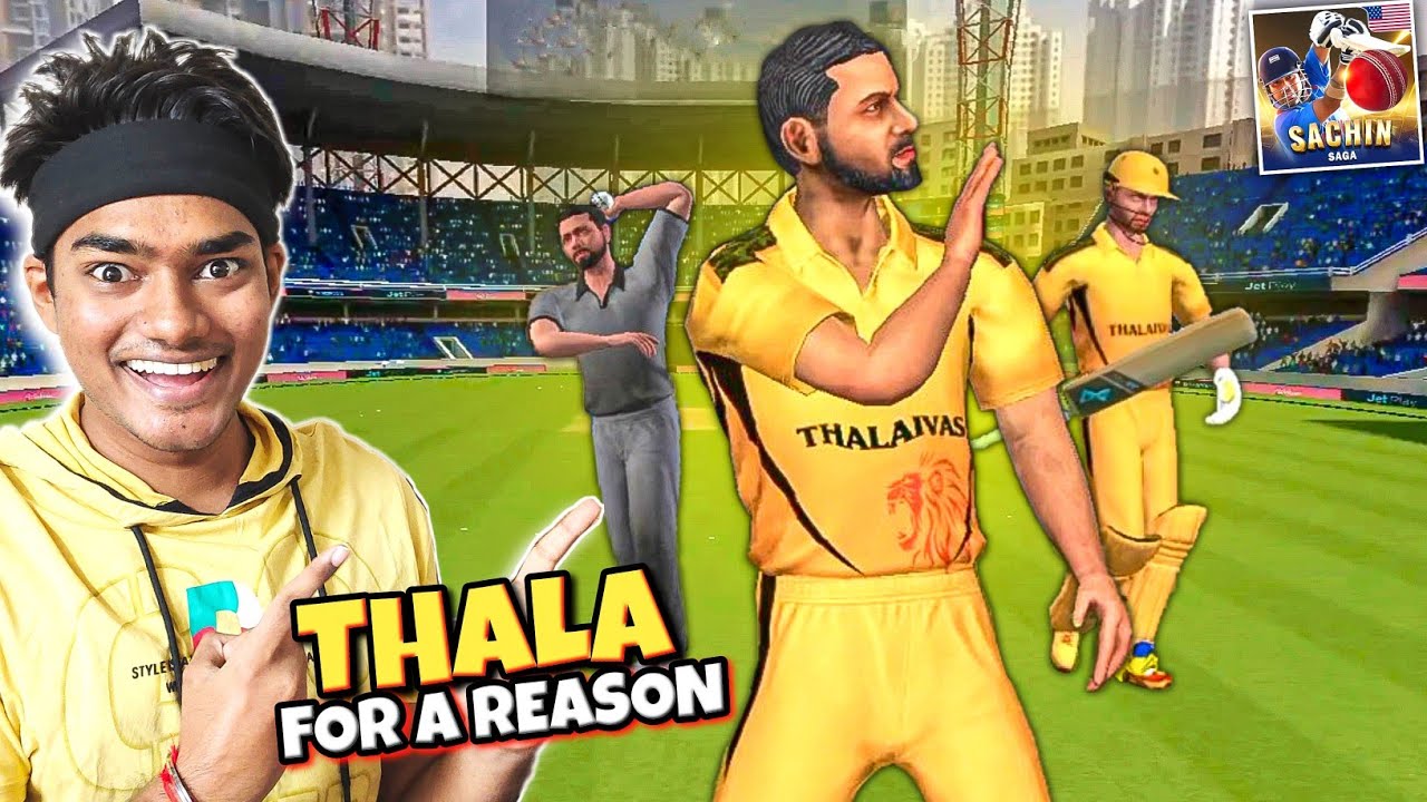 MULTIPLAYER WITH THALA7️⃣ - Sachin Saga Pro Cricket 🏏