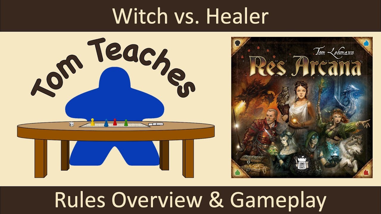 Tom Teaches Res Arcana (Rules Overview & Gameplay)