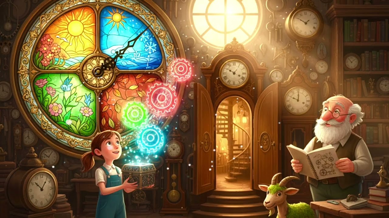 Zoé et le Mystère du Trésor Horloger 👧🏼🕰️ | 🌙 Histoire du Soir