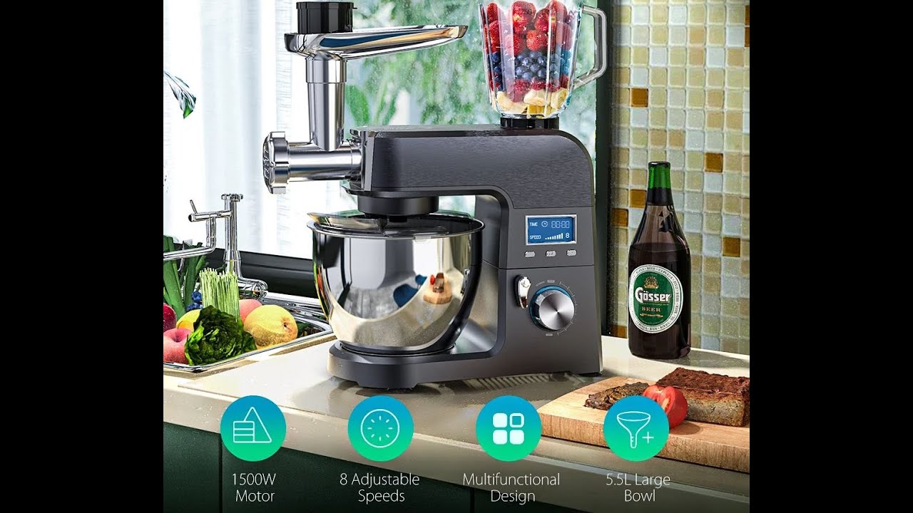 Κουζινομηχανή BlitzWolf® BW-VB1 Stand Mixer ,1500W... Just Unpack... it... Χαλαρά...