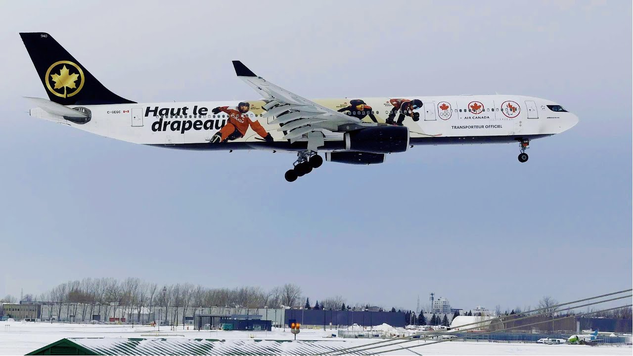 Epic Winter Plane Spotting at Montreal YUL Airport!!