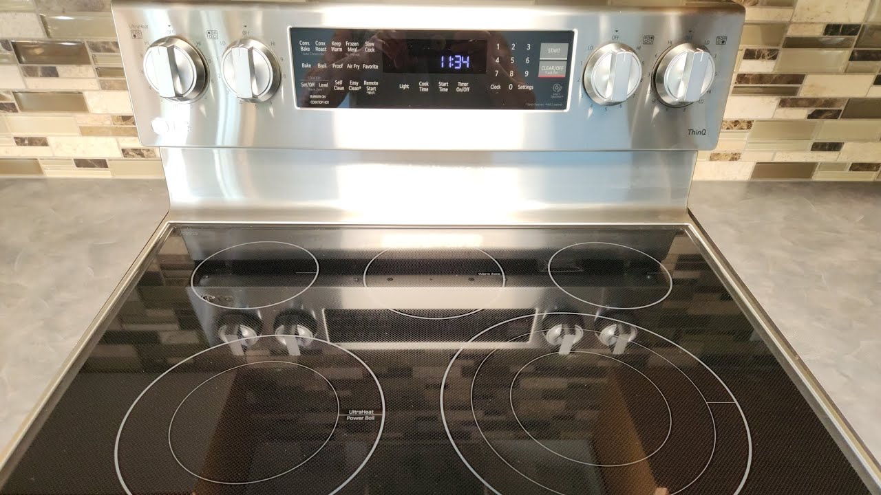 LG 6.3 CU. FT. SMART ELECTRIC RANGE MODEL, LREL6325F  ( FRENCH)