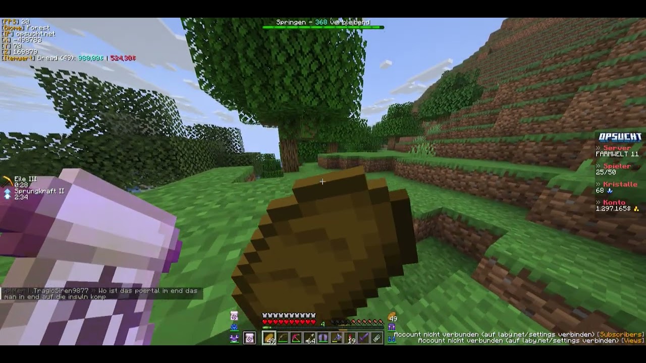 Minecraft OPSUCHT Geld machen $$$
