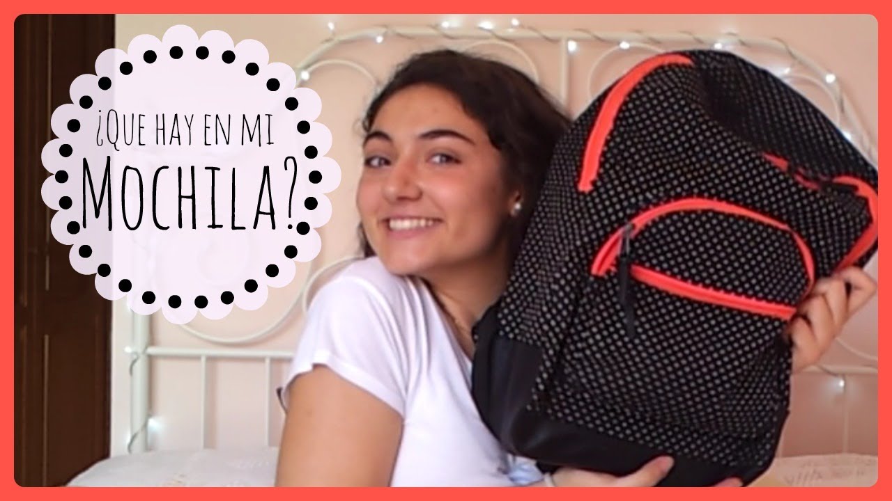¿Que llevo en mi mochila?  2014