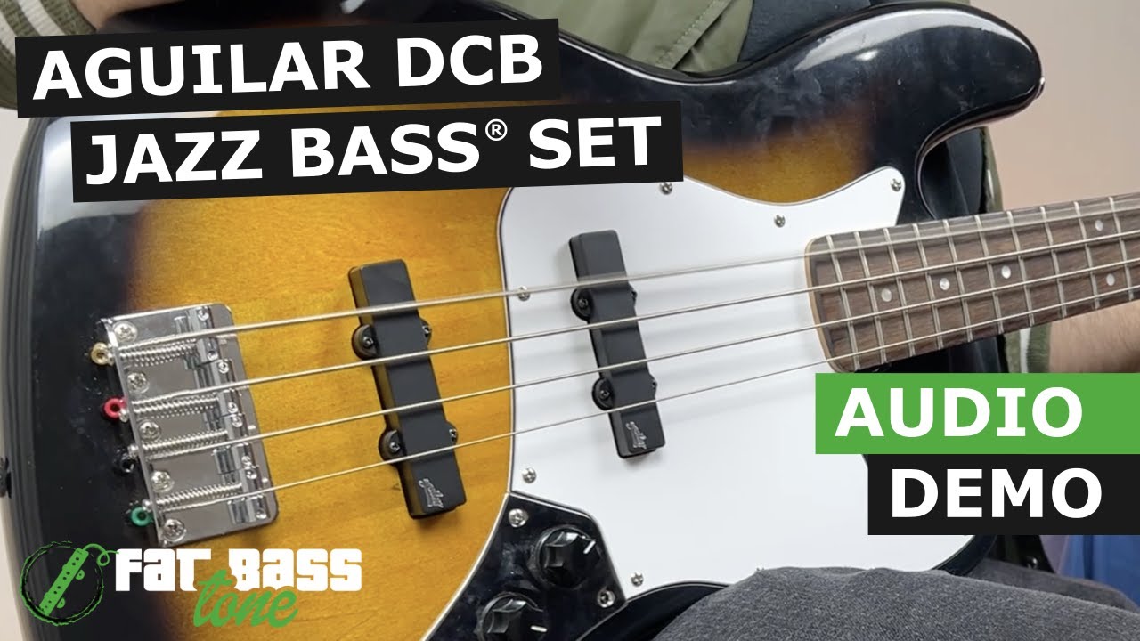 Aguilar DCB Jazz Bass® Pickup Set Demo