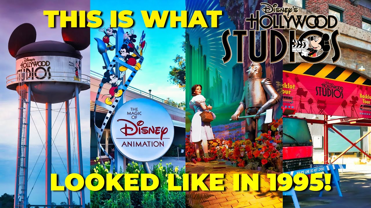 Restored VHS Home Movie: This Is What Disney Hollywood Studios Looked Like in 1995 (HD 60FPS)