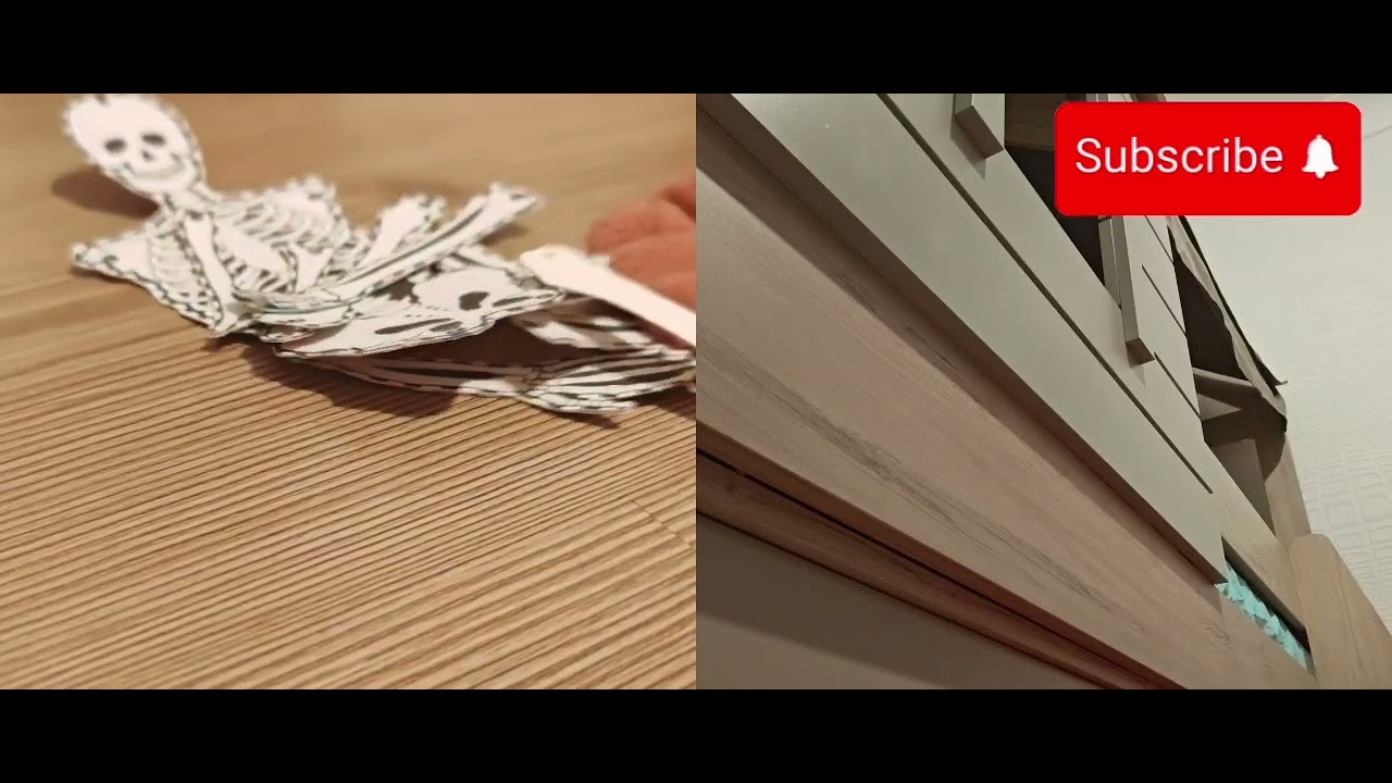 Kartondan iskelet yapımı#keşfet