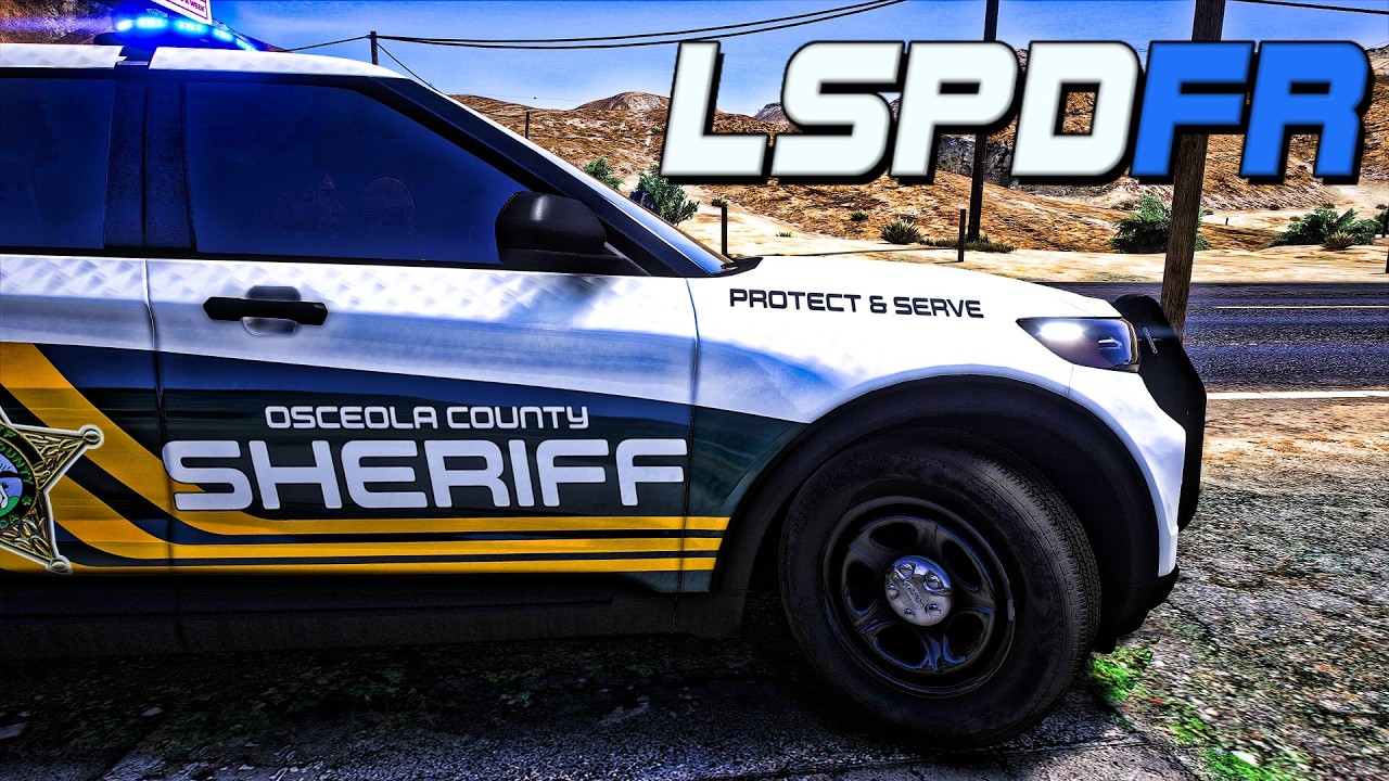 Playing GTA 5 As A POLICE OFFICER Sheriff Monday| Ep 24|| GTA 5 Lspdfr Mod| 4K