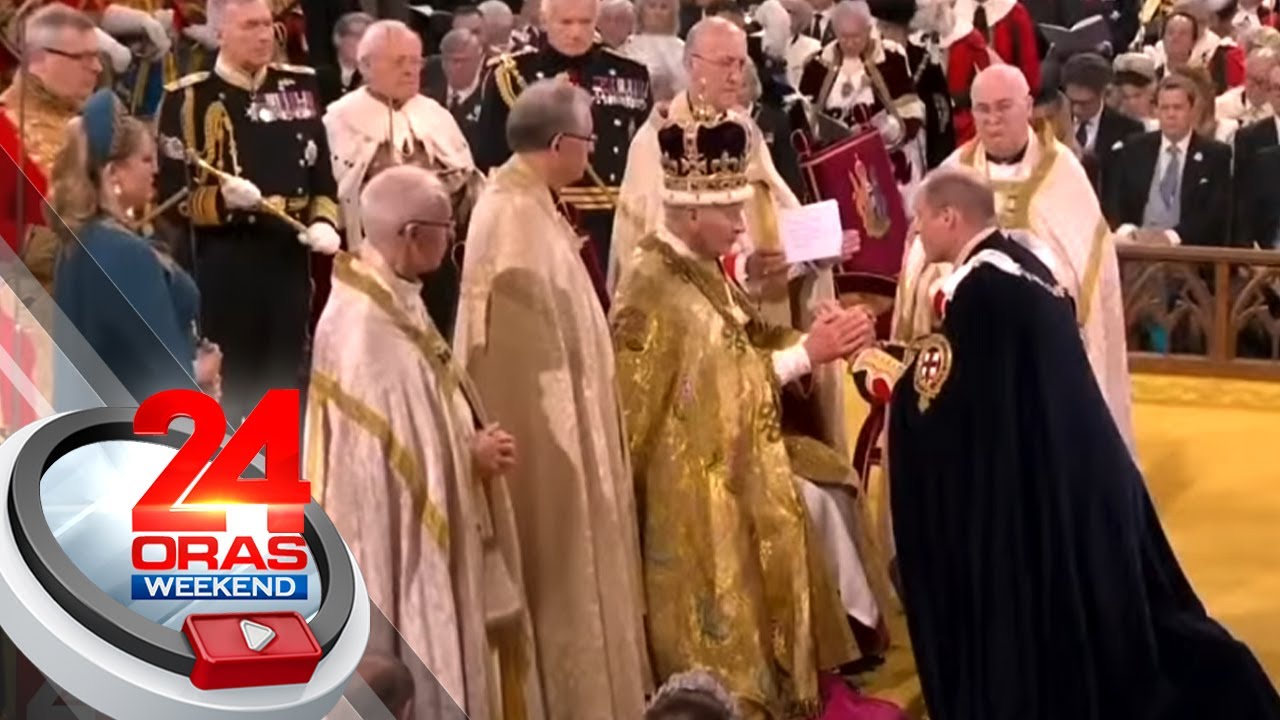 Enggrandeng koronasyon nina King Charles III at Queen Camilla, dinaluhan ng mga... | 24 Oras Weekend