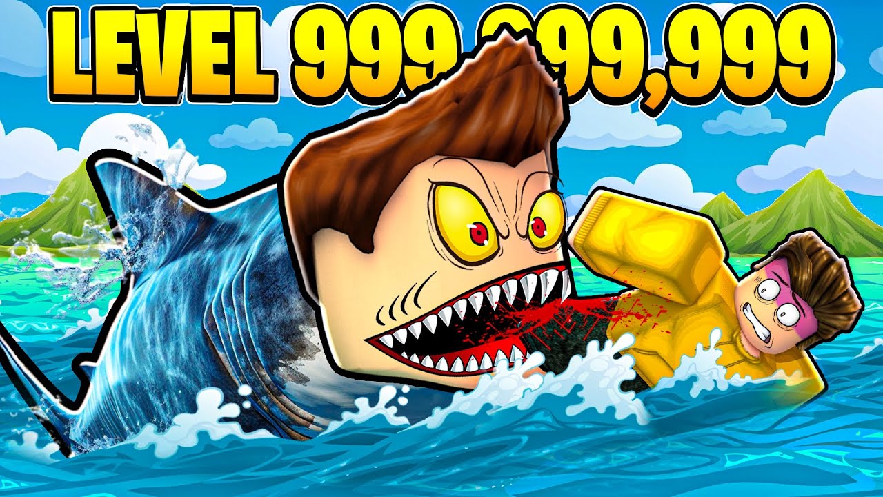 ROBLOX BECOME A SHARK!!😂