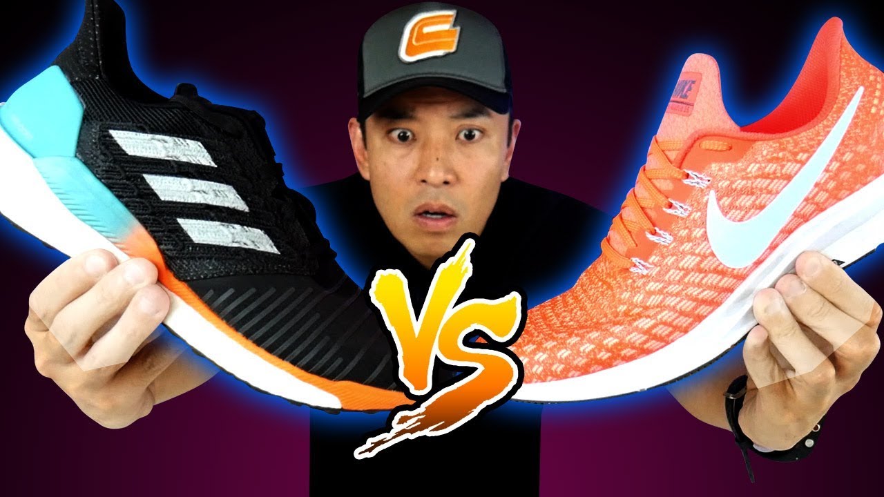 ADIDAS SOLARBOOST vs NIKE PEGASUS 35. Qual é o Melhor?