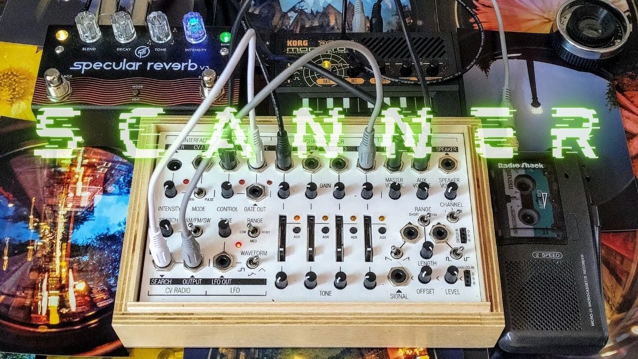 Koma Field Kit + Korg Monotron Delay // Scanner