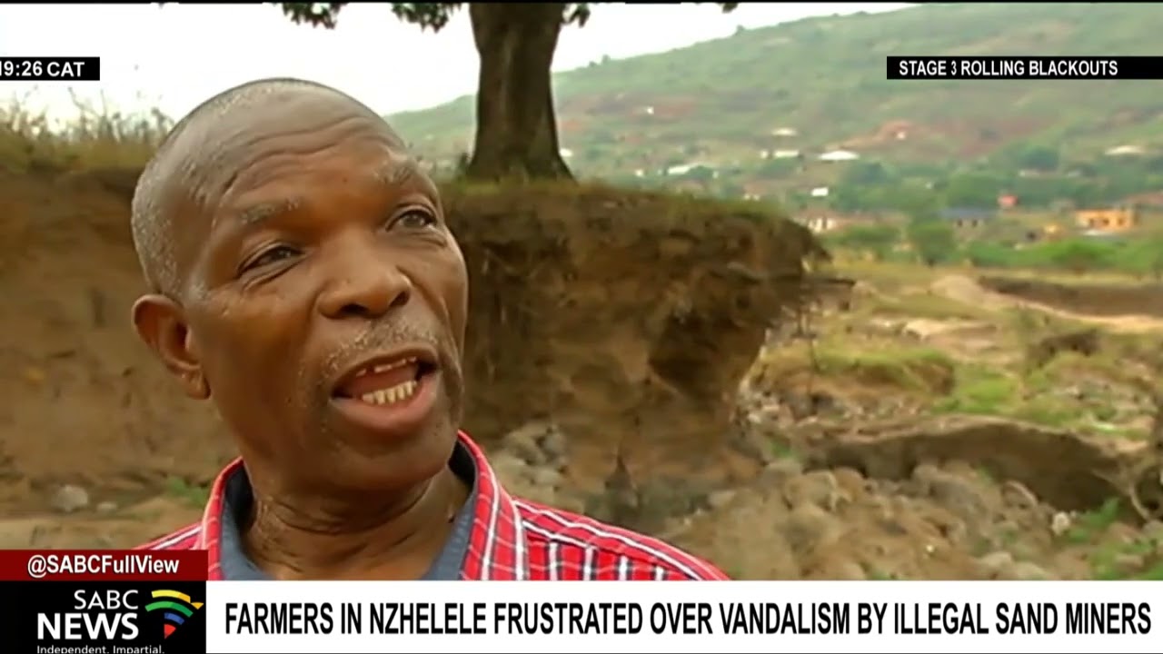 Subsistence farmers in Nzhelele are bearing the brunt of rampant illegal sand mining in Limpopo