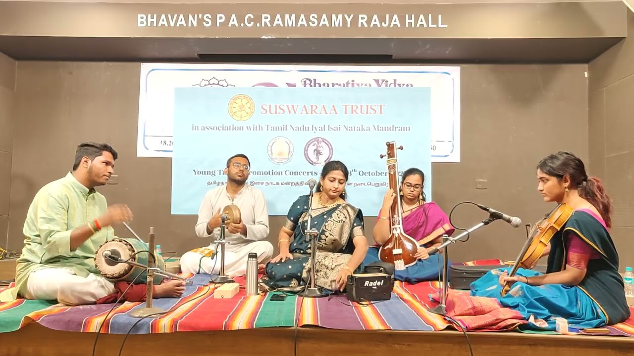 Young Talent Promotion Concerts 2025 - V Lavanya - Chetana Shekar - S Viknesh -  Mukunda Sai