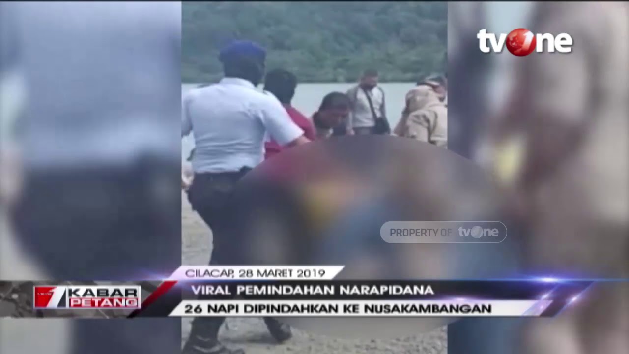 VIRAL!! Video Sipir Seret Narapidana di Nusakambangan saat Proses Pemindahan