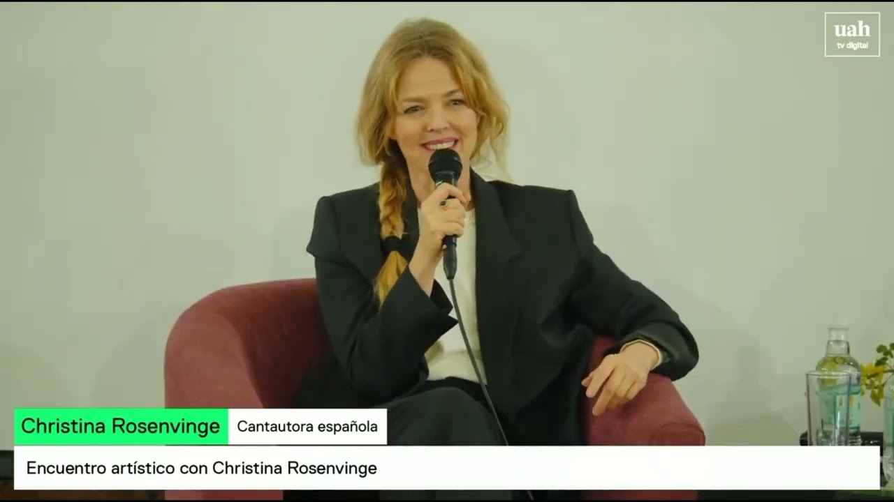 Christina Rosenvinge - Encuentro Artistico en UAH, Chile