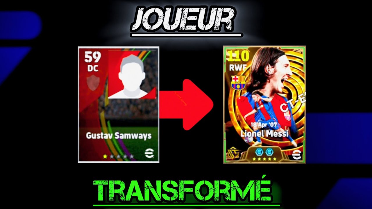 Voici le système qui te permet transformé un joueur ( ASTUCE en WOLOF )