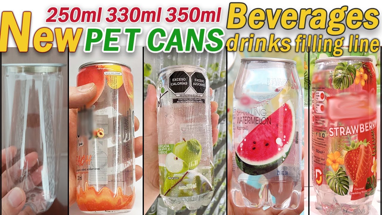 Turkey Beverage 250/330/350ml Pet Cans Drinks Filling Line for DaDa/Soofy/OKF Pet Cans Energy Drinks